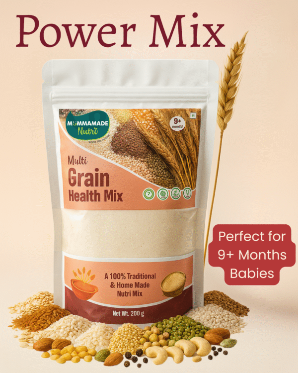 Multi-Grain Health Mix for Babies (9+ Months) – 18 Superfoods | 100% Natural & Homemade