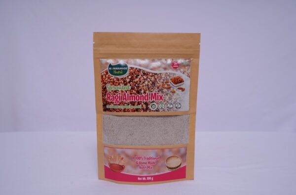 Sprouted Ragi, Almond Mix - Image 2