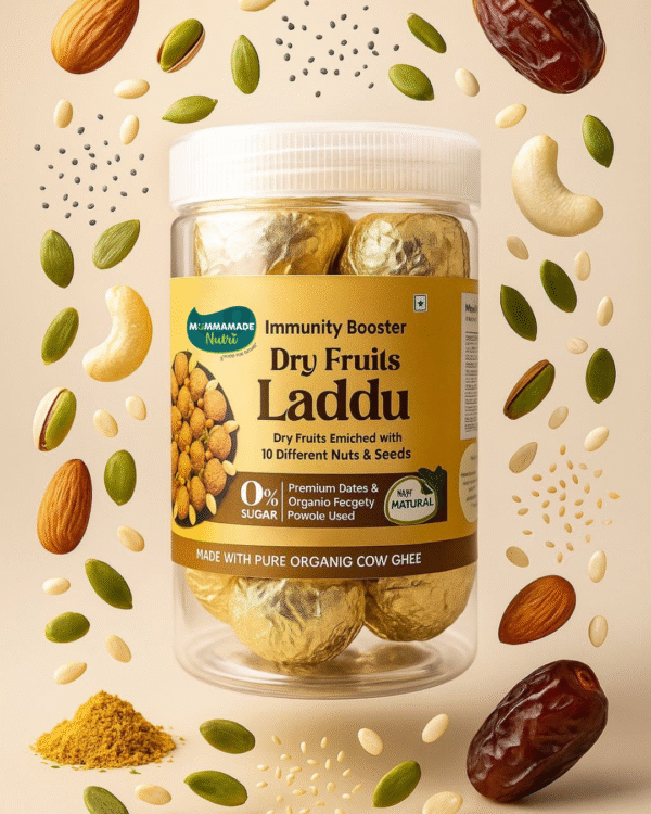 Immunity Booster Dry Fruits Laddu – Power-Packed Snack for Kids & Families - Image 2