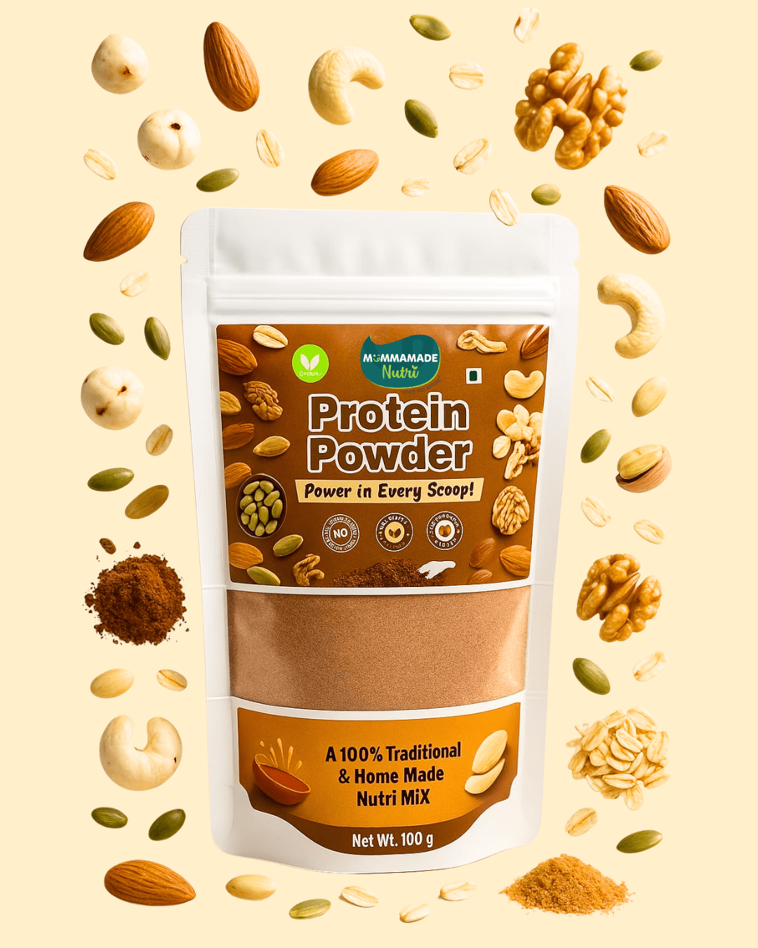 Nutri Protein Power Mix – For Growing Kids & Active Families (1+ Year) Wholesome Nutrition with Every Scoop!