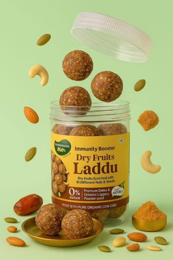 Immunity Booster Dry Fruits Laddu – Power-Packed Snack for Kids & Families - Image 3